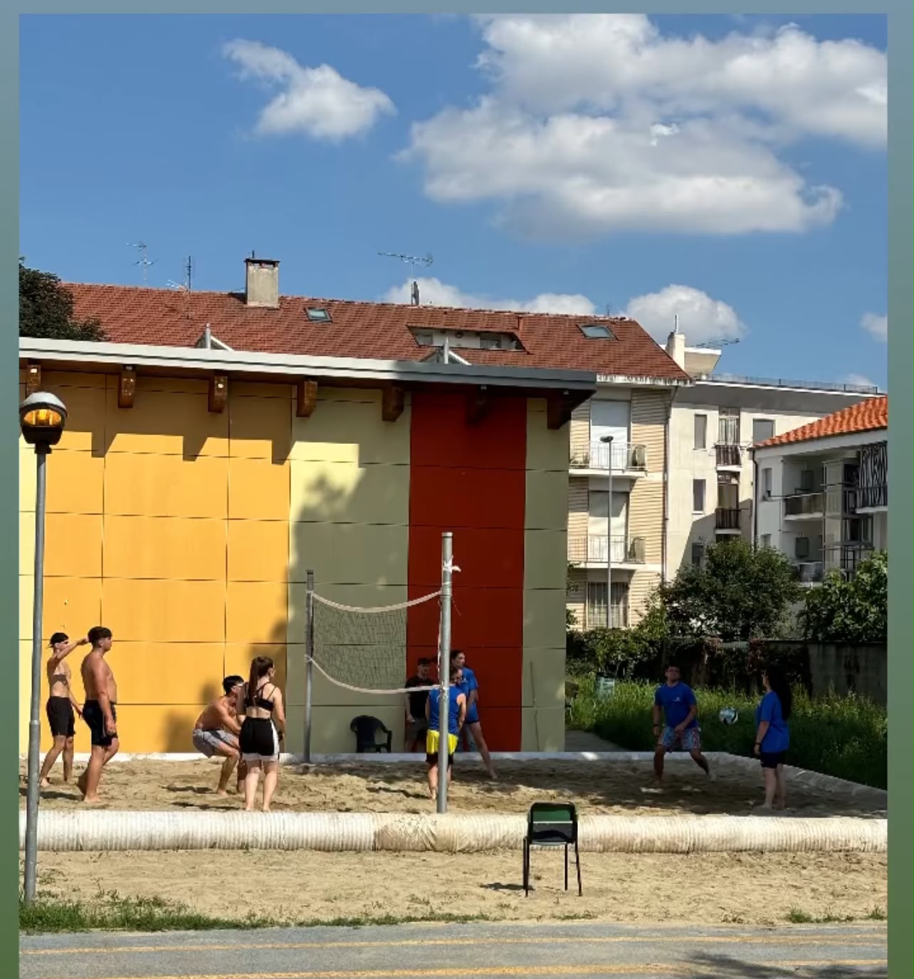 Beach volley estivo